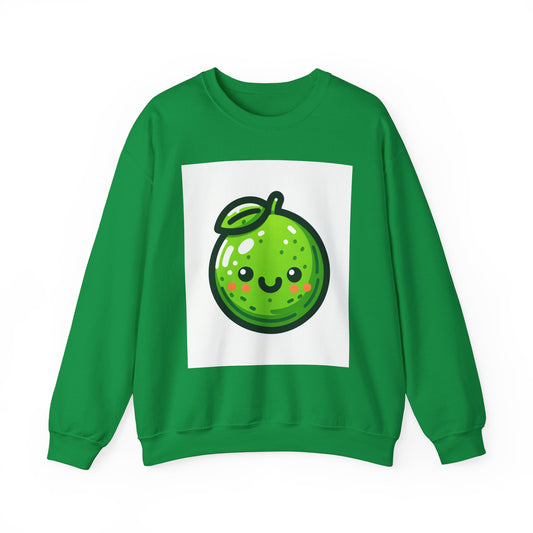 Lime Cartoon Sweatshirt