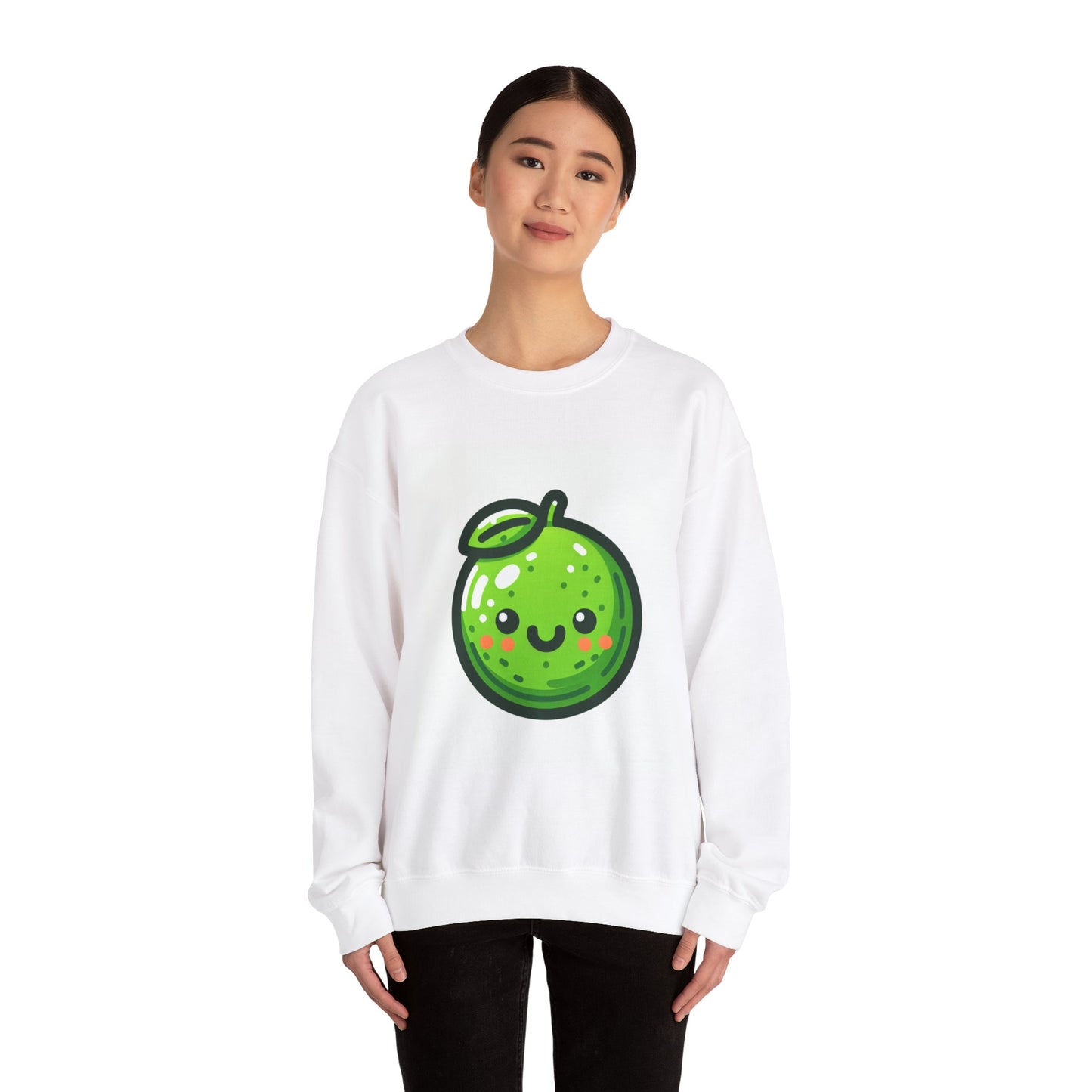 Lime Cartoon Sweatshirt