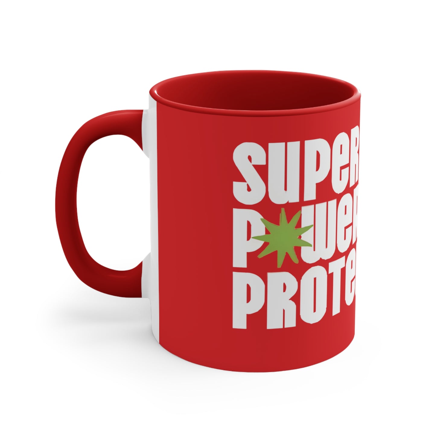 Super Power Protein  Ceramic Mug, (11oz, 15oz)