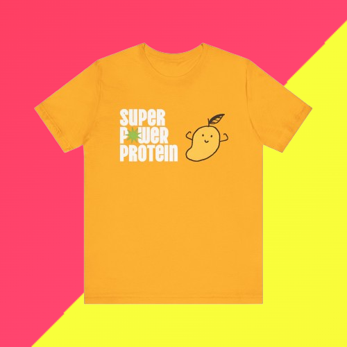 Super Power Protein Unisex Jersey Short Sleeve Tee