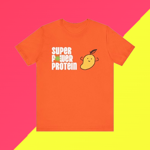 Super Power Protein Unisex Jersey Short Sleeve Tee